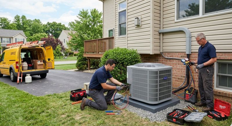 Central Air Cleaner Installation