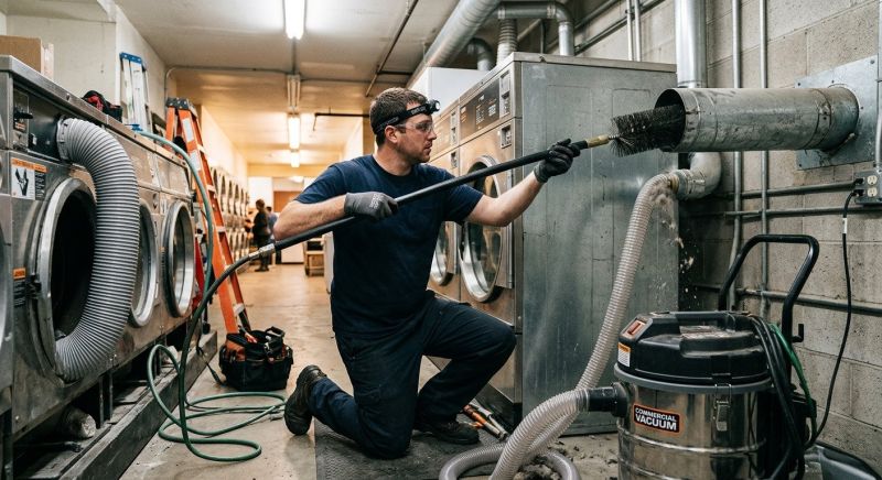 Commercial Dryer Vent Cleaning